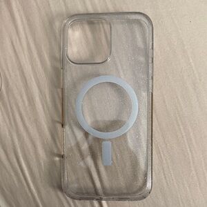 OtterBox Clear Glitter Phone Case with MagSafe Compatibility